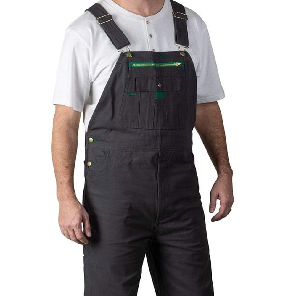 Men's Retro Workwear Casual Loose Overalls