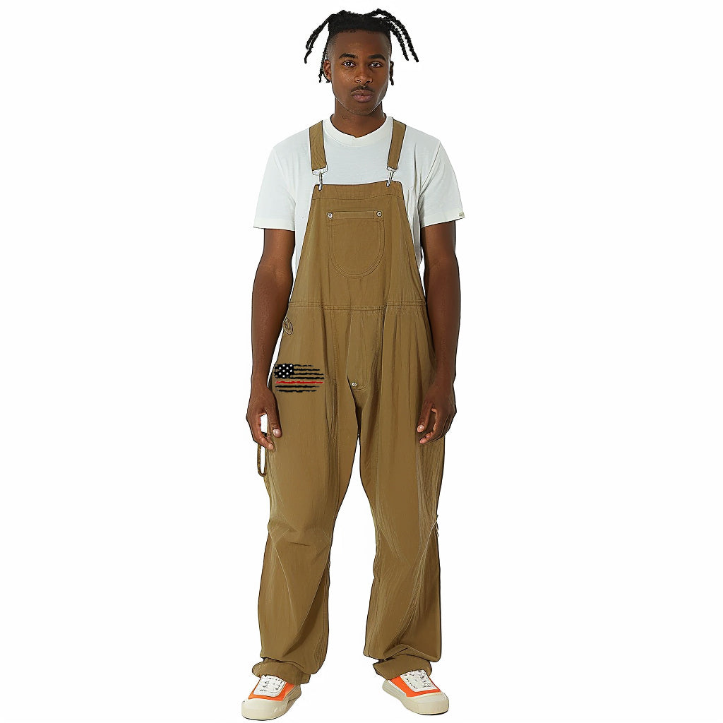 Men's Retro Workwear Casual Overalls