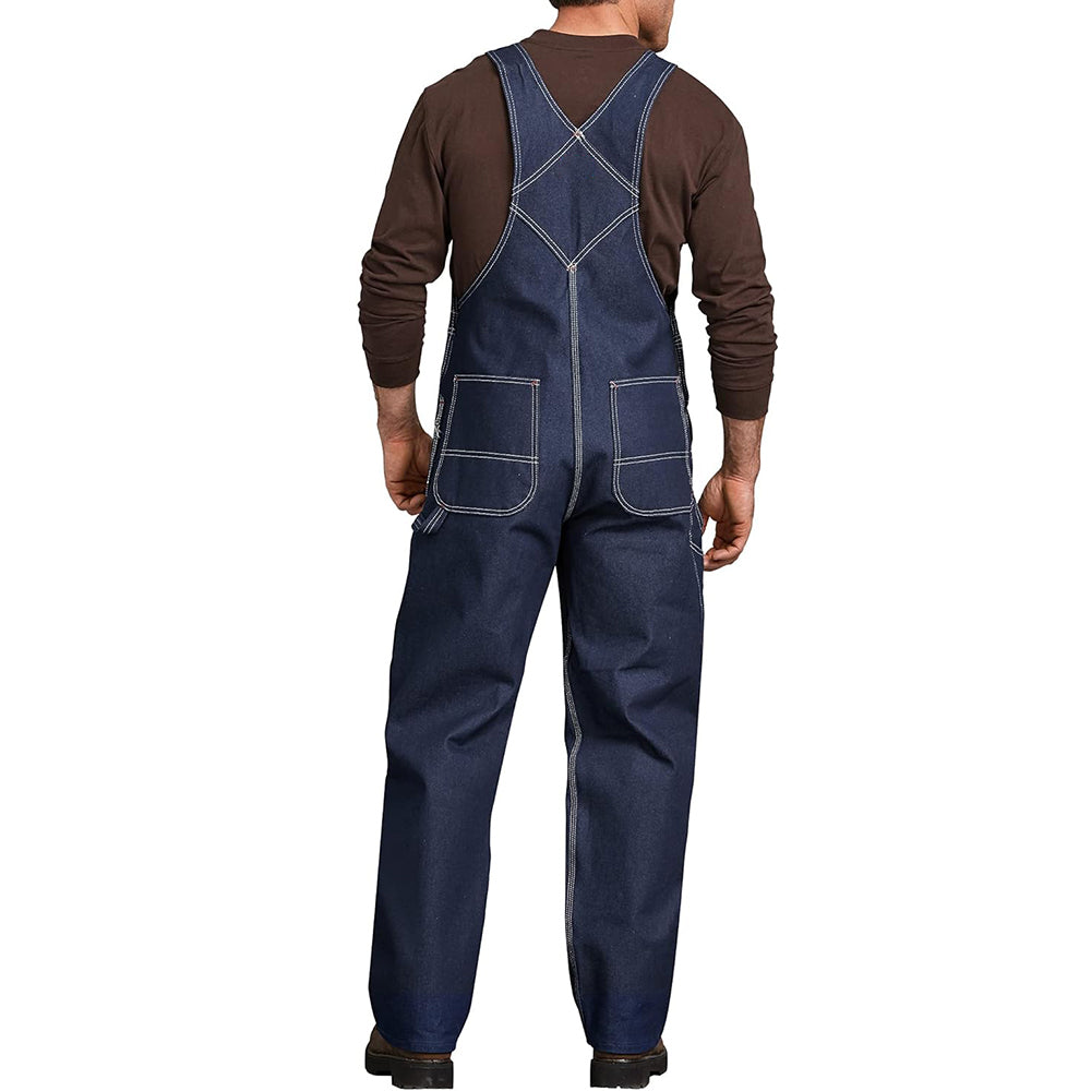 Men's Loose Fit Hard Duck Warm Overalls