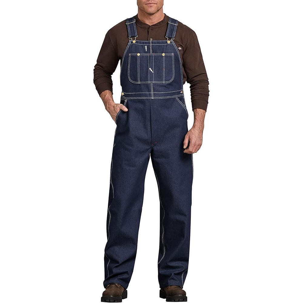 Men's Loose Fit Hard Duck Warm Overalls