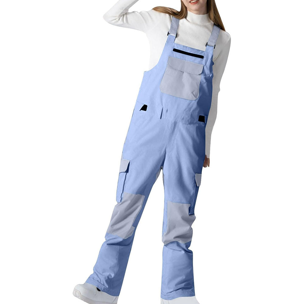 Snowboard Casual Loose Straight Overalls Overalls